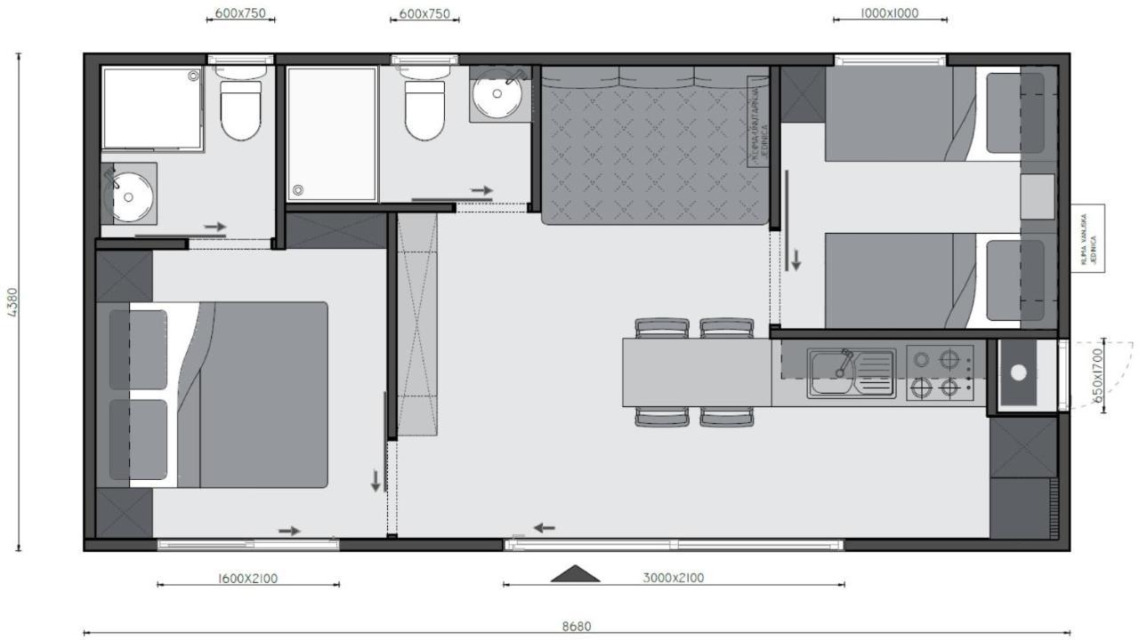 Mobile Home Bubamara Drage Exterior foto